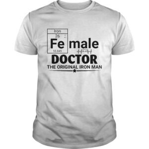 Premium Female Doctor The  Iron Man Shirt